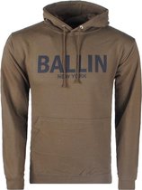 Ballin - Heren Trui - Capuchon - Sweat - Kaki