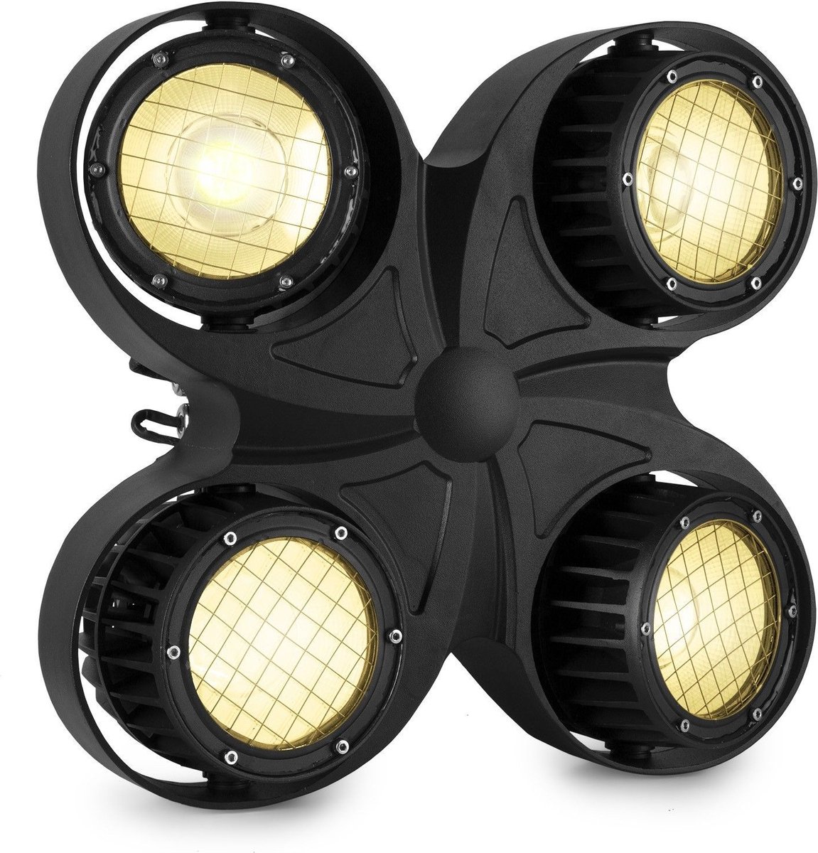 Stage blinder - Stroboscoop - BeamZ SB400IP waterdichte stage blinder en stroboscoop in één - 4x 100W COB LED's