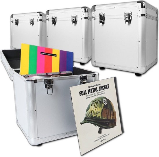 Power Dynamics RC80 Platenkoffer Zwart - - Voor 23.59u, morgen