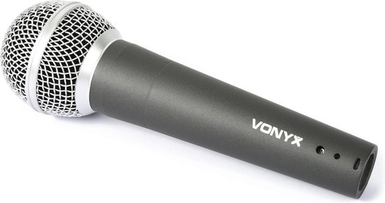 wetgeving zelf deelnemen Microfoon - Vonyx DM58 - Dynamische microfoon voor zang en spraak - 5 meter  kabel | bol.com