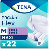 3x Tena Flex Maxi Medium 22 stuks