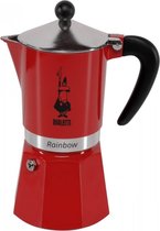 Bialetti Rainbow Rood Percolator 300ml – 6 kops