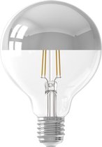 CALEX - LED Lamp - Globe - Filament G95 Kopspiegellamp - E27 Fitting - Dimbaar - 4W - Warm Wit 2300K - Transparant Helder - BSE