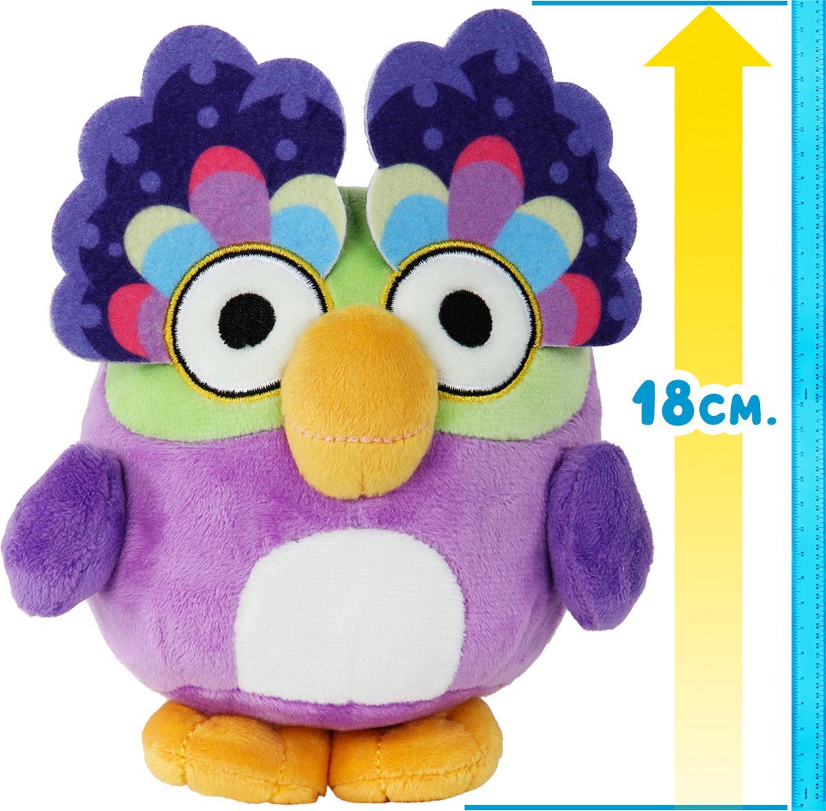 BLUEY - Kleine pluchen Chattermax Knuffel — afbeelding 4