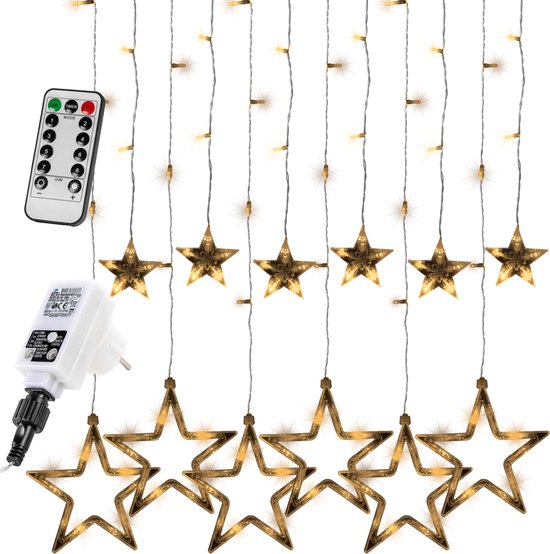 Rideau lumineux etoile - Cdiscount