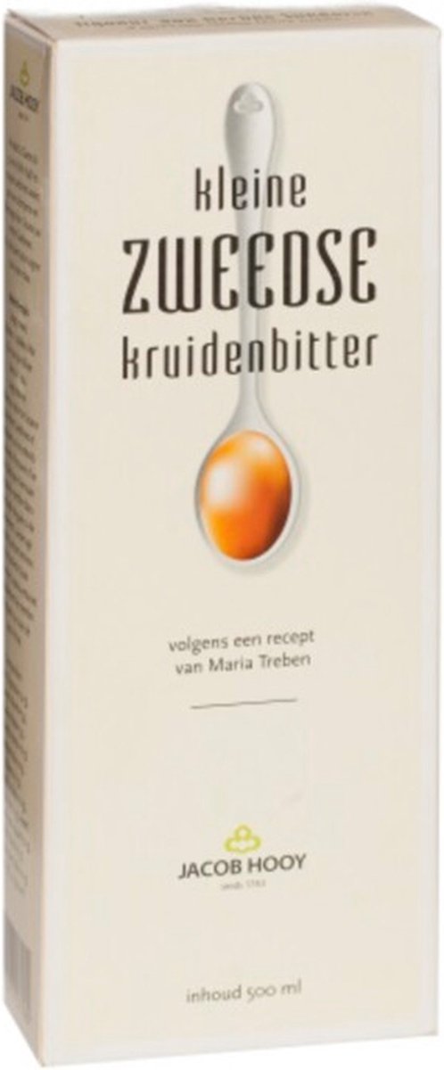 Jacob Hooy Kleine Zweedse Kruidenbitter - 3 x 500 ml - Voordeelverpakking