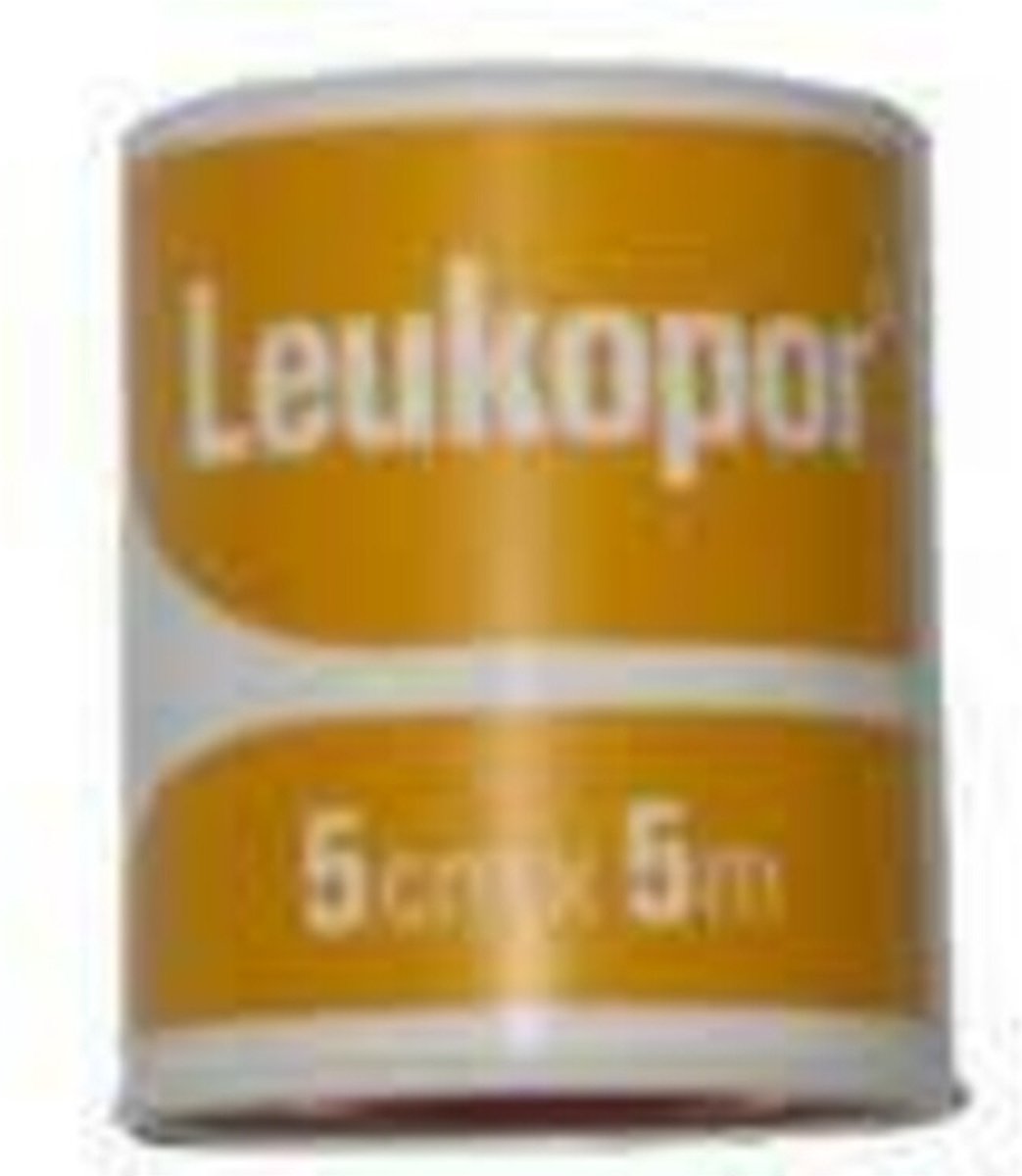 Goedkoopste Leukopor - 5 m x 5 cm - Verband