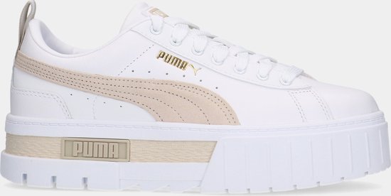Puma Mayze White/Peyote dames sneakers