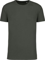 2 Pack Biologisch Premium unisex T-shirt ronde hals 'BIO190' Kariban Green Marble Heather - S