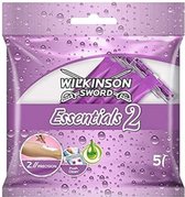 Wilkinson Sword - Essentials 2 ( 5ks ) - Jednorázová dámská holítka -