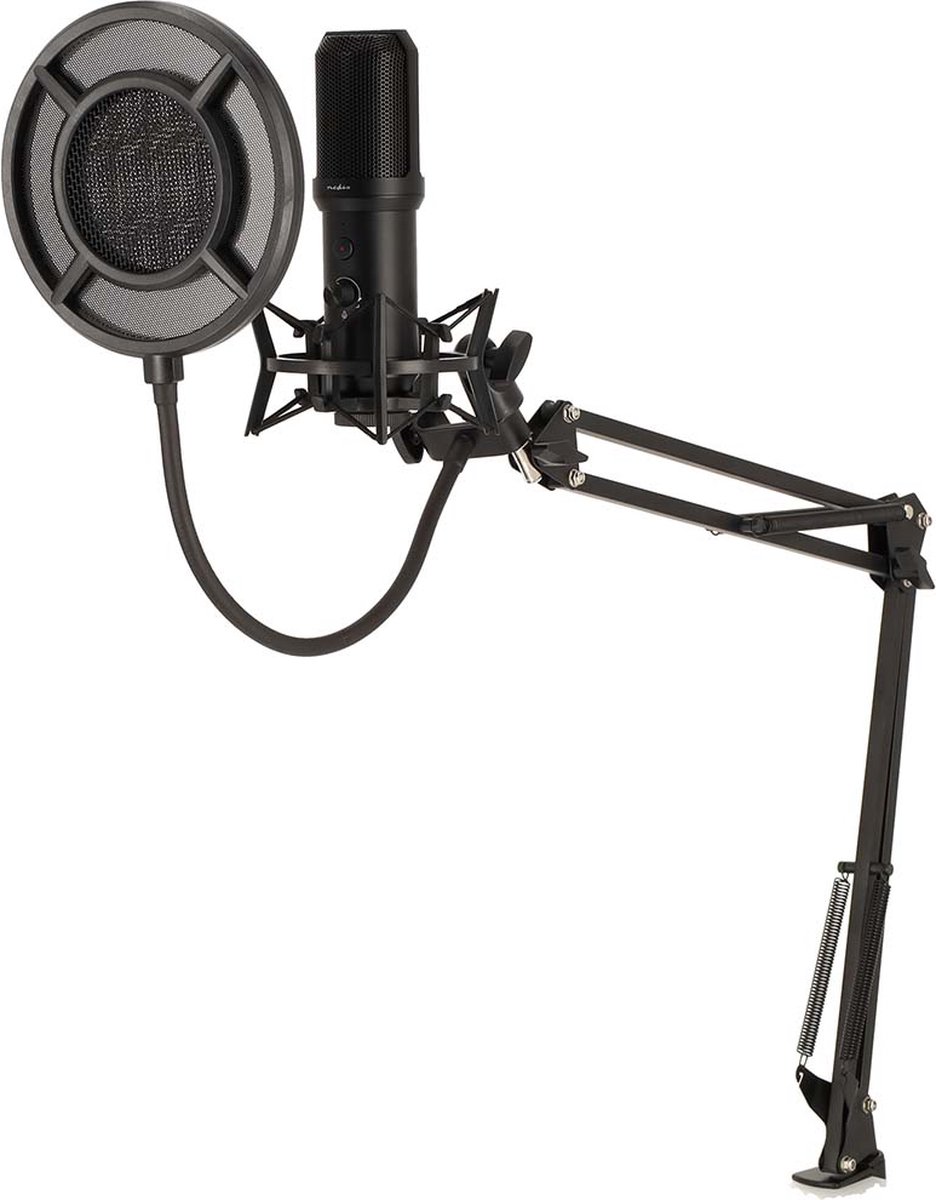 Gaming Microfoon | Gebruikt voor: Desktop / Notebook | USB Type-A | Aan/uit knop | POP Filter