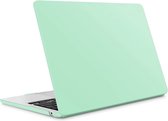 Laptopcover - Geschikt voor MacBook Air 13,6 inch - Case - Cover Hardcase - A2681 M2 (2022) - Matte Mint