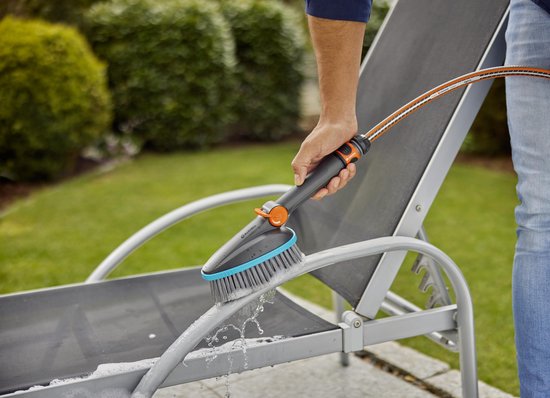 GARDENA Cleansystem handborstel M Soft - met slangaansluiting van GARDENA — afbeelding 3