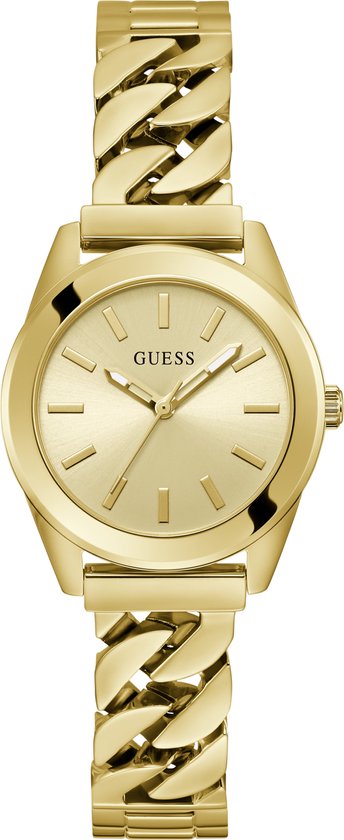 Foto: Guess watches gw0653l1 serena goudkleurig dames horloge