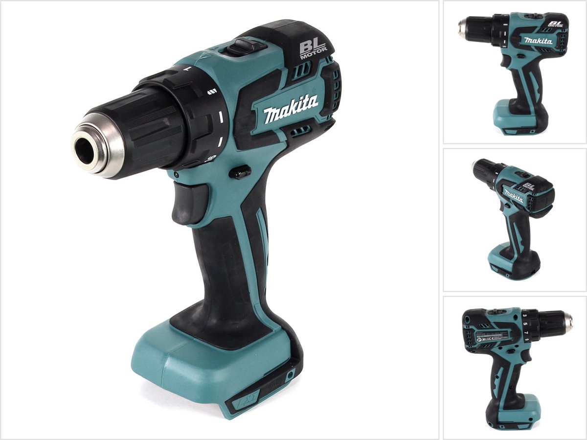 Makita DDF 459 Z 18 V Li-Ion accuboormachine Brushless Solo zonder accu zonder oplader
