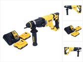 DeWalt DCH 263 D2 accu combihamer 18 V 3 J SDS Plus borstelloos + 2x accu 2.0 Ah + lader