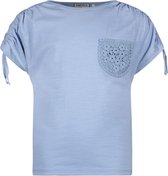 Like Flo F402-5405 T-shirt Filles - Bleu glacier - Taille 116