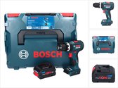 Bosch GSB 18V-90 C Profi-accuschroefboormachine 18 V 64 Nm borstelloos + 1x ProCORE oplaadbare accu 5,5 Ah + L-Boxx - zonder oplader