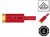 Wiha Moment easyTorque adapter electric voor slimBits en slimVario® houder in blister (41345) 4,0 Nm