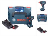 Bosch GDX 18V-210 C Professionele accu-slagmoersleutel 18 V 210 Nm borstelloos + 1x oplaadbare accu 2.0 Ah + lader + aansluitmodule + L-Boxx