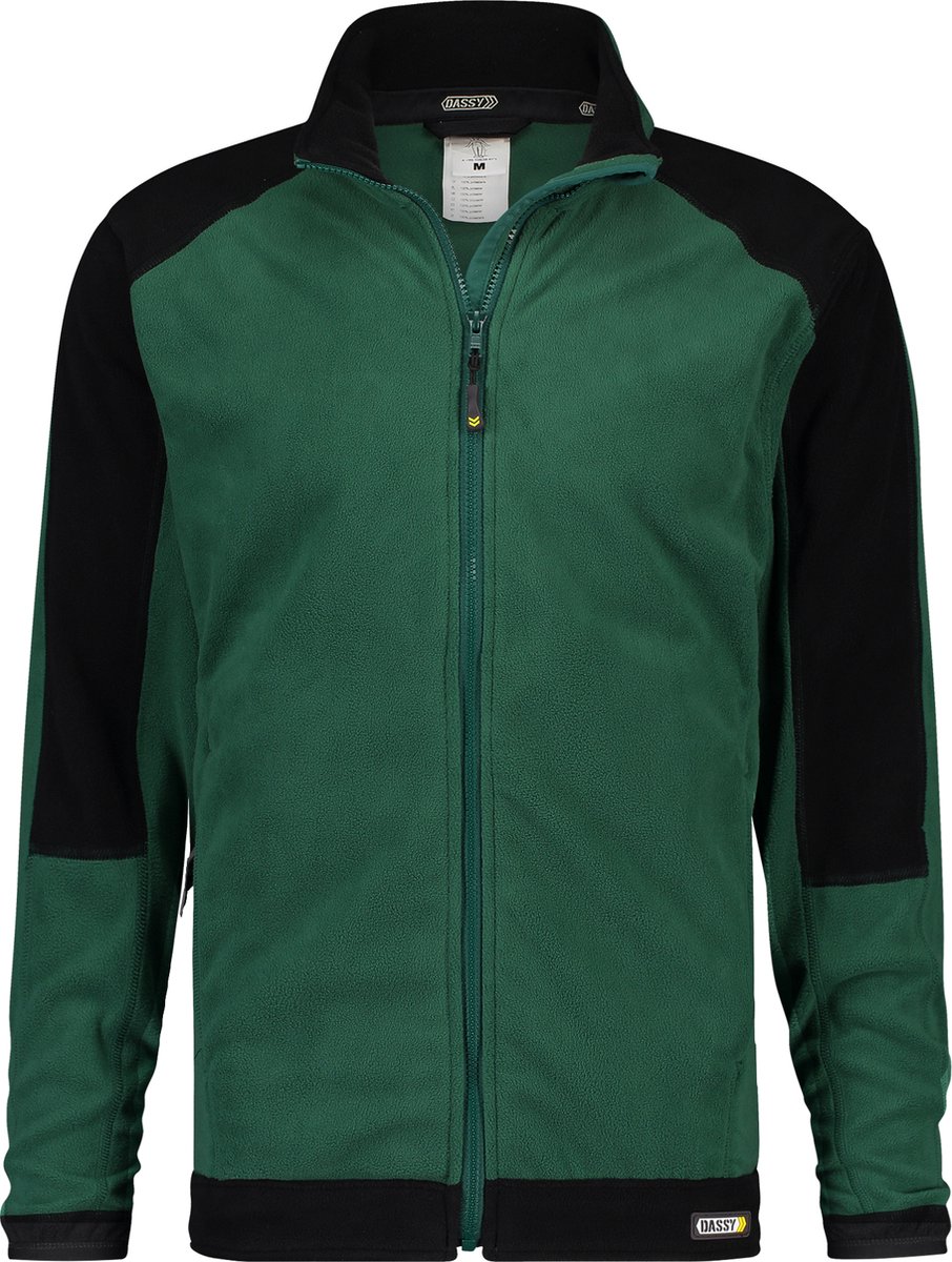Tweekleurige fleecevest