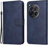 Coverup Book Case - Geschikt voor OnePlus 12R Hoesje - Blauw