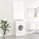 Wasmachine Ombouw - Wasmachine Meubel - Wasmachine Kast - Wit