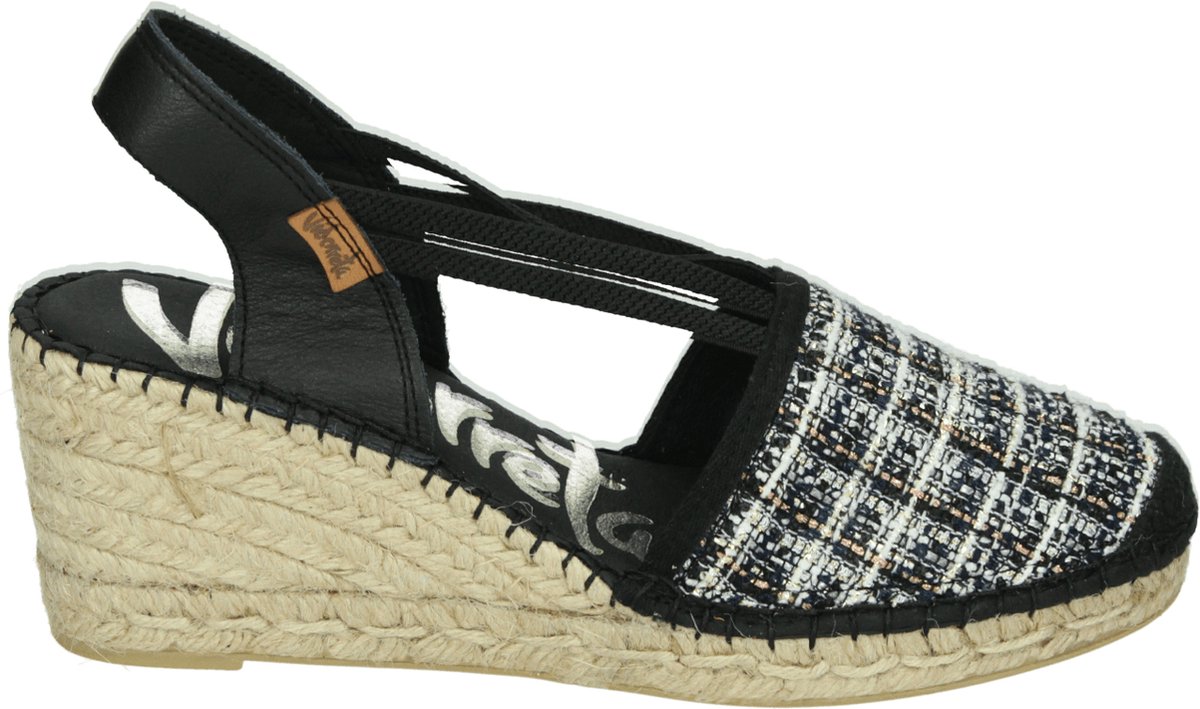 Vidorreta - CLAVEL - Sandalen met hakDames Sandalen - Kleur: Zwart - Maat: 41