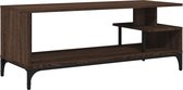 vidaXL-Tv-meubel-102x40x41-cm-hout-en-gepoedercoat-staal-bruineiken