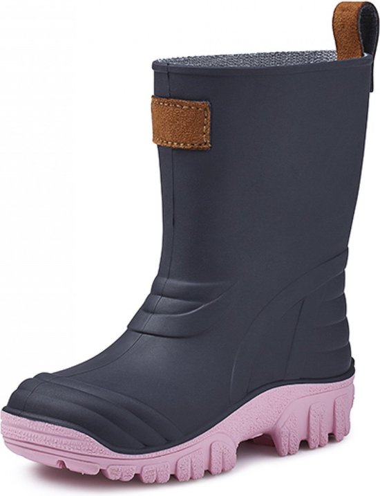 Botte enfant Gevavi 401N bleu / rose 28/29