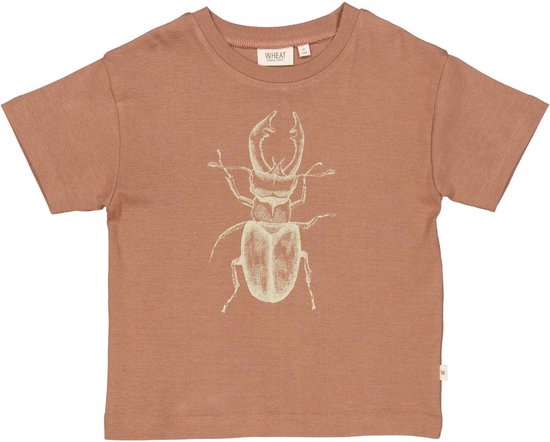Wheat - T-shirt Beetle - Kever - Vintage rose - jaar