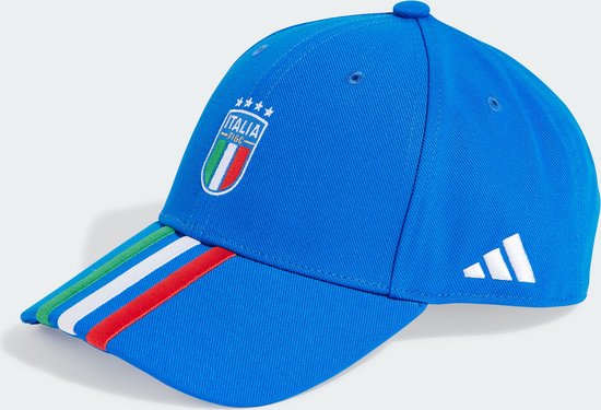 adidas Performance Italië Voetbalpet - Unisex - Blauw- Jeugd