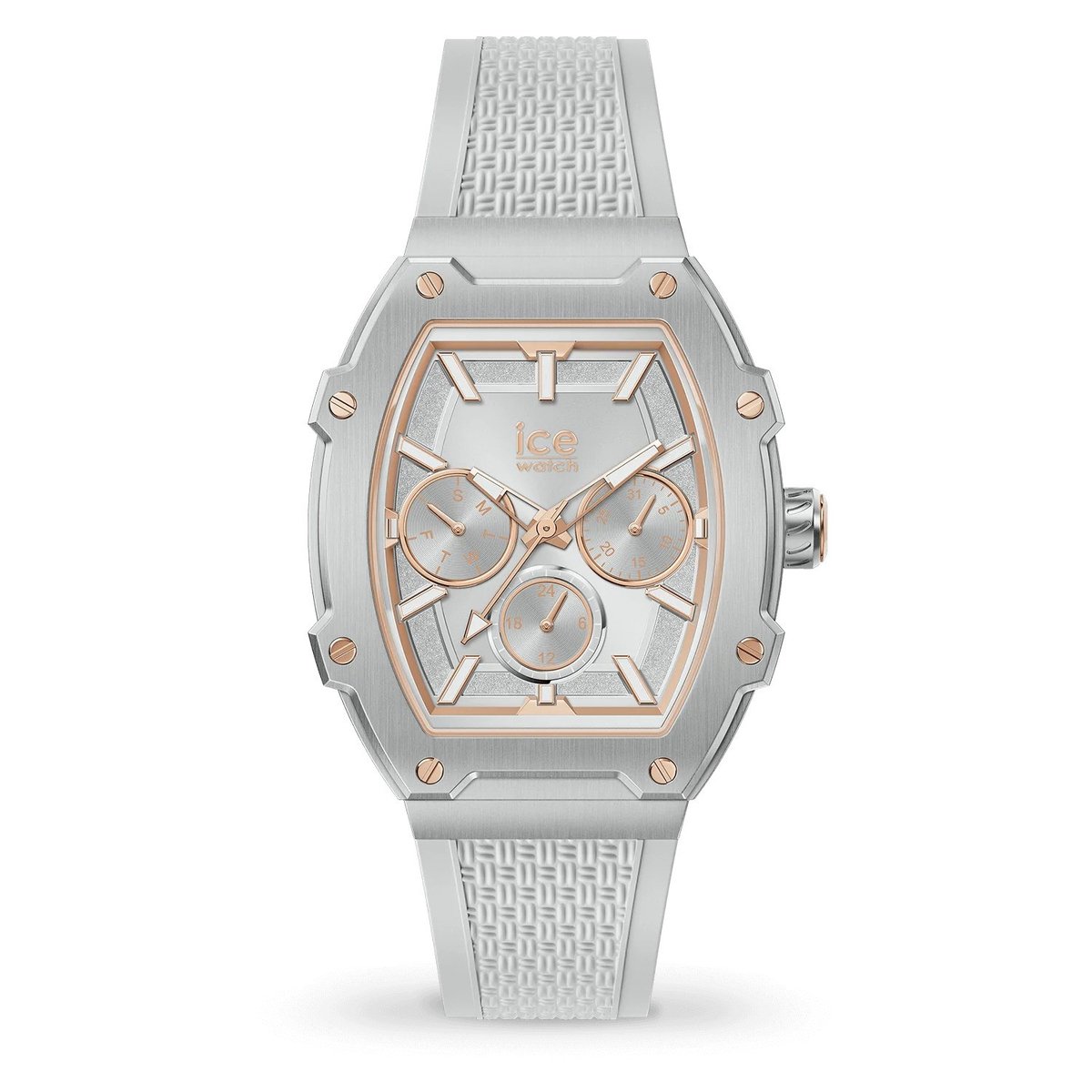 Ice Watch Ice Boliday - Grey Shades 022862 Horloge - Siliconen - Grijs - Ø 40 mm