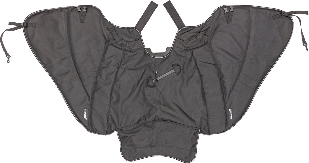 Beenkleed Stricto Premium Zwart | Piaggio / Vespa / China Scooter – foto 2