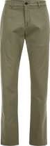 WE Fashion Heren slim fit chino met stretch