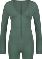 Hunkemöller Jumpsuit Rib Groen M