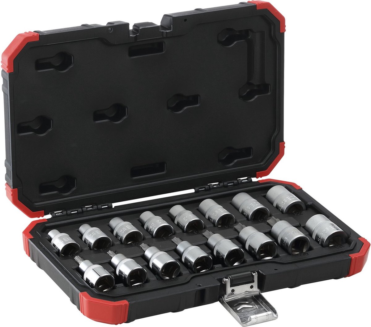 Gedore RED R68003016 3300009 Dopsleutelinzetset 16-delig