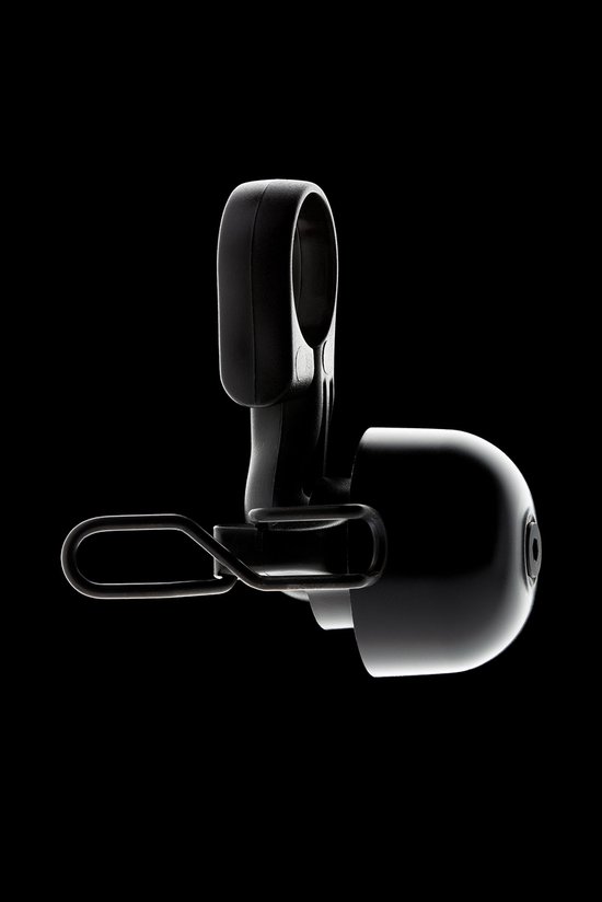 Widek Fietsbel met speciale beugel - all black - compact en duurzaam ontwerp van Widek — afbeelding 3