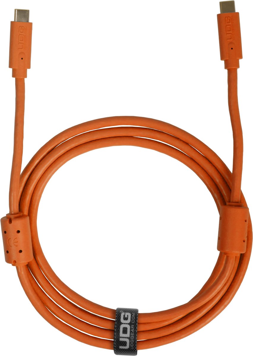 UDG USB 3.2 C-C Orange Straight 1,5m U99001OR - Kabel voor DJs