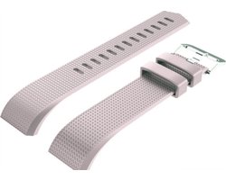 Jumada's - Siliconen sportarmband voor Fitbit Charge 1 & 2 | Lila | Large | geschikt voor activity tracker | vervangende horlogeband