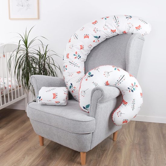 Borstvoedingskussen,Zwangerschapskussen / zijslaapkussen, Katoen -pregnancy pillow, Comfortabel voedingskussen van $ — afbeelding 3