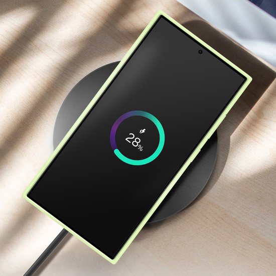 Coque en silicone pour Galaxy S24 Ultra