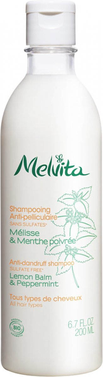 Melvita Organic Anti-Dandruff Shampoo Vrouwen Voor consument 200 ml