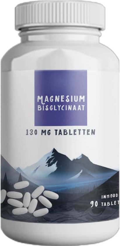 Magnesium Bisglycinaat Tabletten Kopie Pot Tabletten Bol