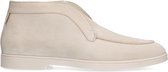 Manfield - Heren - Beige suède loafers - Maat 41