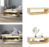 vidaXL Salontafel 110x50x33-5 cm massief grenenhout - Salontafel - Salontafels - Tafel - Tafels