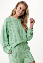 Summer Boucle Sweater Dames - Bright Groen - Maat XL