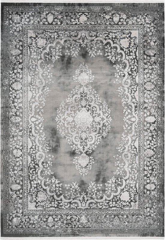 Lalee Orsay | Modern Vloerkleed Laagpolig | Silver | Tapijt | Karpet | Nieuwe Collectie 2024 | Hoogwaardige Kwaliteit | 200x290 cm