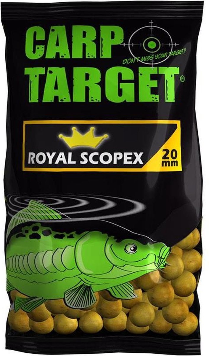 Fun Fishing Boilies Carp Target 20mm (2.5 kilo) - Smaak : Sweet Strawberry