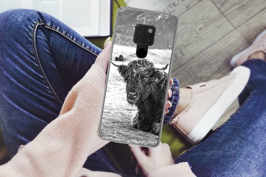 Coque Huawei P40 Lite - Highlander écossais - Berg - Animaux - Coque de téléphone en Siliconen